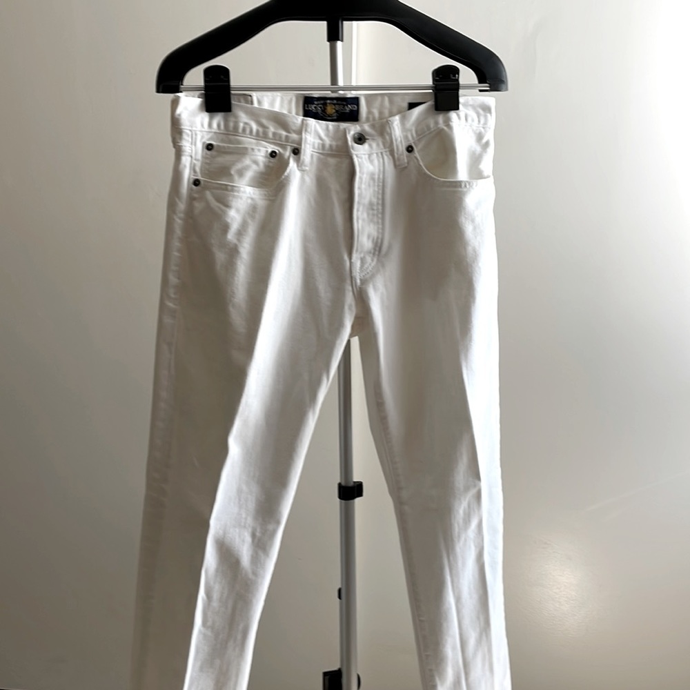 Lucky brand white jeans